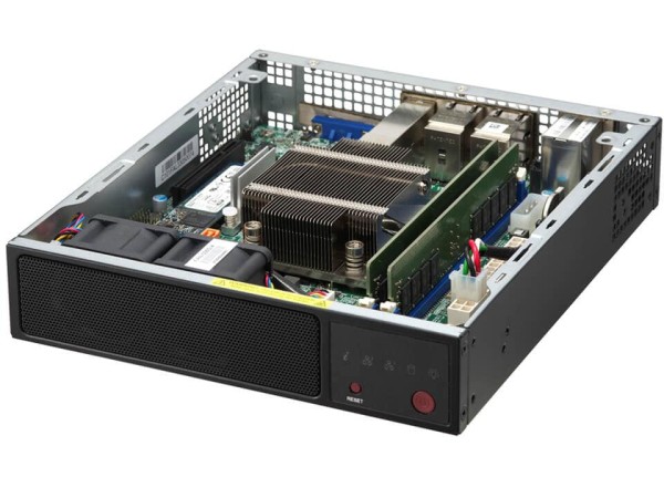 SUPERMICRO SUPERMICRO Barebone IoT SuperServer Intel Atom C5325 (8C/8T) 2,4 GHz SYS-E200-12A-8C