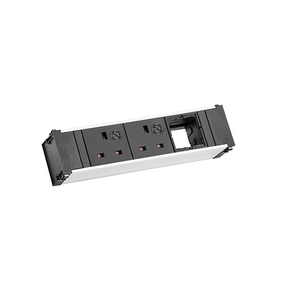 BACHMANN BACHMANN Steckdosenleiste für Coni 2xUK Dosen 3,15
