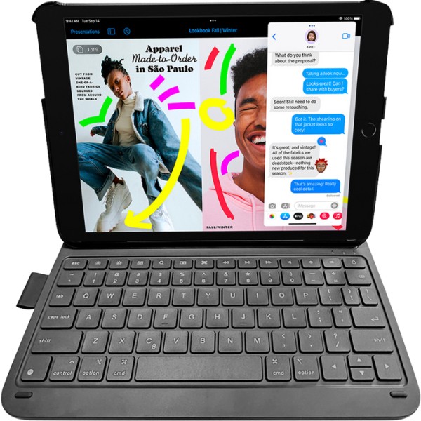 DEQSTER Slim Pro Keyboard 10.2 - QWERTZ - Deutsch - Mechanischer Switch 90-2000033