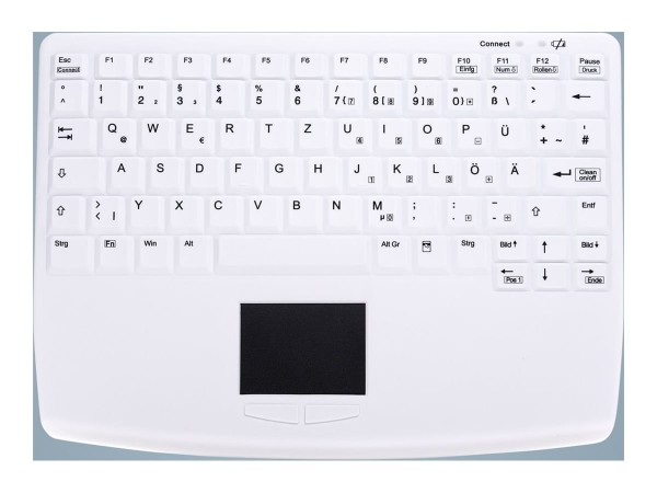 CHERRY AKTIVE KEY Bluetooth Hygiene Notebook Style Touchpad AK-4450-GXUVS-W/GE