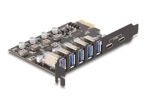 DELOCK DELOCK USB 5 Gbps PCI Express x1 Karte zu 5 x extern
