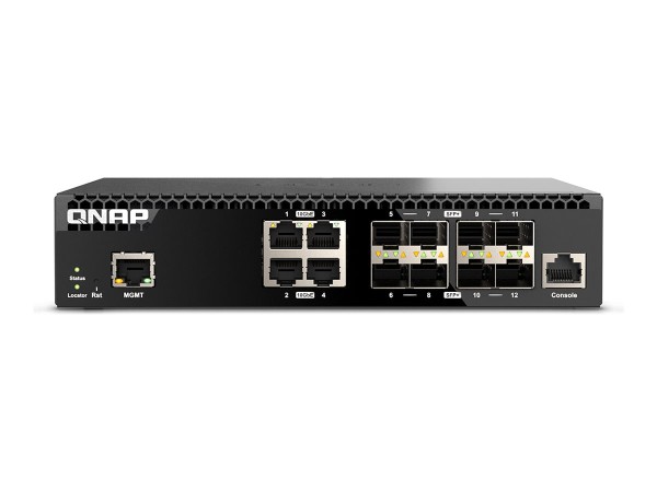 QNAP QSW-M3212R-8S4T Management Switch QSW-M3212R-8S4T