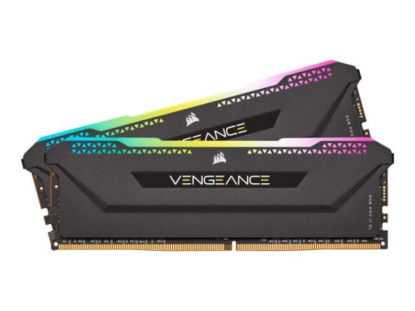 CORSAIR Vengeance PRO SL Schwarz 32GB Kit (2x16GB) CMH32GX4M2Z3200C16