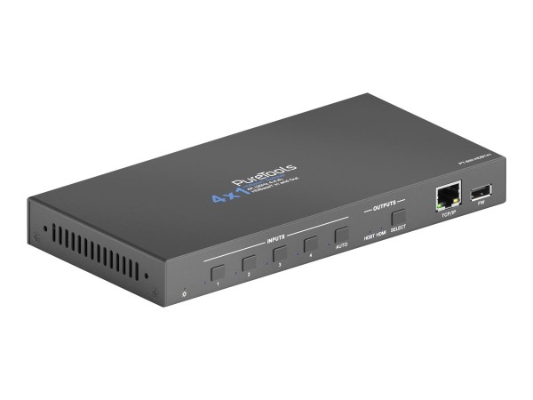 PURELINK PURELINK 4x1 Switcher PT-SW-HDBT41 HDBaseT,4K(60Hz 4:2:0)