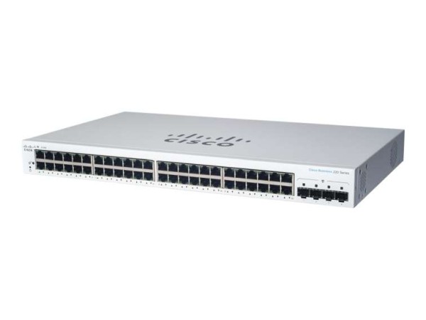 CISCO SYSTEMS CBS220 SMART 48-PORT GE POE CBS220-48P-4X-EU