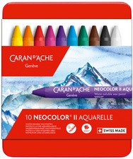 CARAN D'ACHE Aquarell-Wachsmalstift NEOCOLOR II, 30er Etui