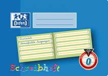 Oxford Schreiblernheft, DIN A5 quer, Lineatur: 0 / Bayern