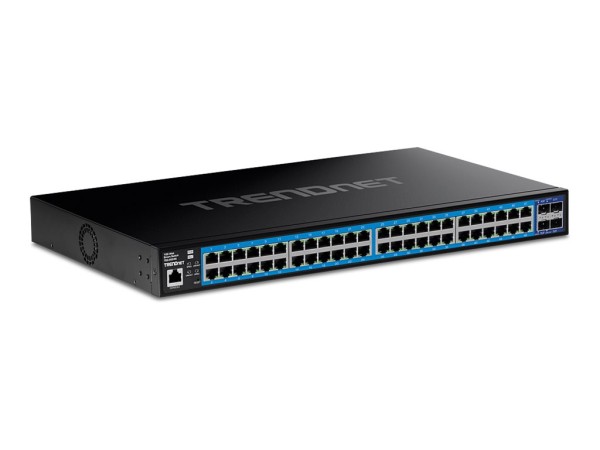 TRENDNET TEG-3524S 52 Port Switch Gigabit Web Smart mit 10G SFP+ Slots - Sw TEG-3524S
