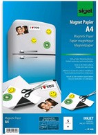 sigel Inkjet-Magnet-Papier, spezialbeschichtet, DIN A4