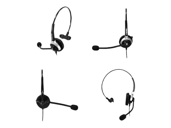 GEQUDIO GEQUDIO Headset 1-Ohr mit 3,5mm Klinke