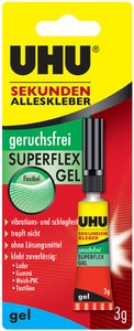 UHU Sekundenkleber SUPERFLEX GEL, 3 g in Tube