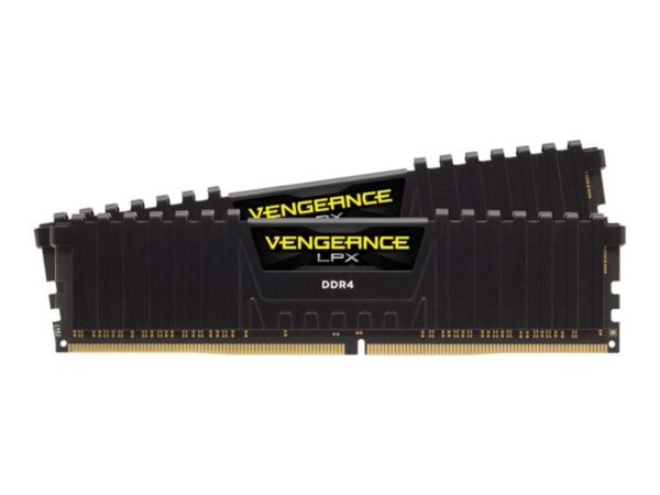 CORSAIR Vengeance LPX schwarz 32GB Kit (2x16GB) CMK32GX4M2D3000C16