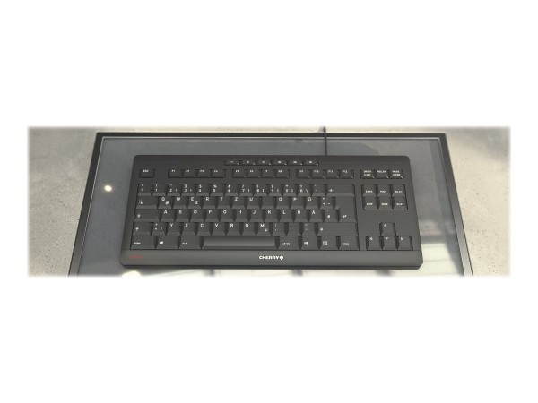 CHERRY TAS STREAM KEYBOARD TKL Corded EU-Layout schwarz JK-8600EU-2