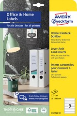 AVERY Zweckform Ordnerrücken-Einsteck-Schilder Home Office