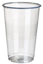 STARPAK Kunststoff-Trinkbecher PP, 0,4 l, transparent, 50er