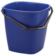 DURABLE Putzeimer BUCKET, 14 Liter, rechteckig, rot