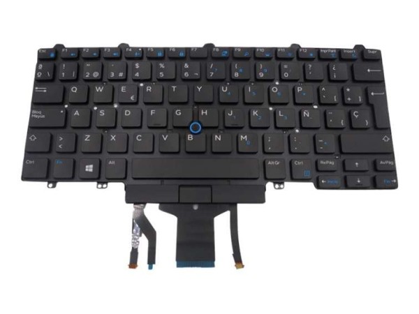 DELL Tastatur - hinterleuchtet - Spanisch KB-6VTCP