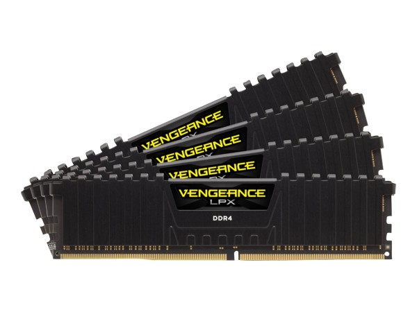 CORSAIR Vengeance Black 128GB Kit (4x32GB) CMK128GX4M4D3600C18