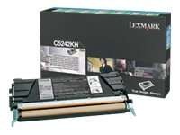 LEXMARK Schwarz Tonerpatrone C5242KH