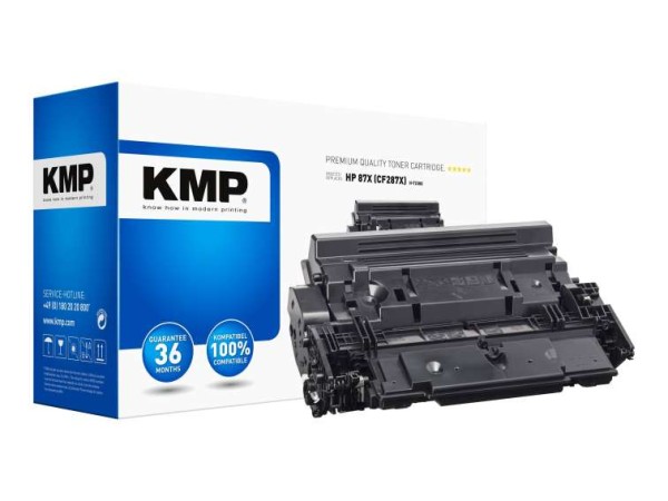 KMP Toner HP CF287X black 18000 S. H-T238X remanufactured 2540,3000