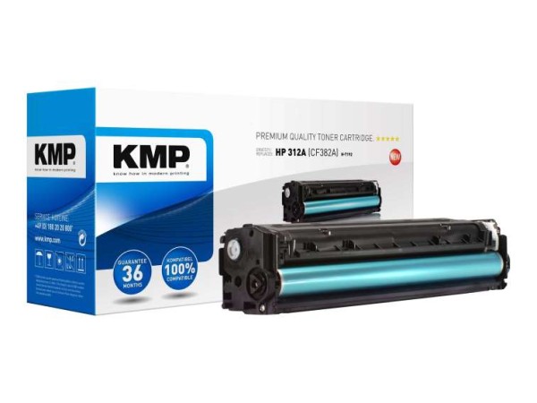 KMP H T192 Gelb Tonerpatrone 2528,0009