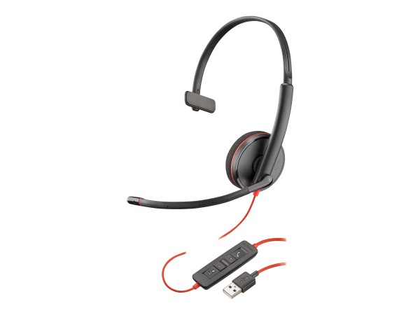 PLANTRONICS Headset Blackwire C3210 monaural USB 209744-101