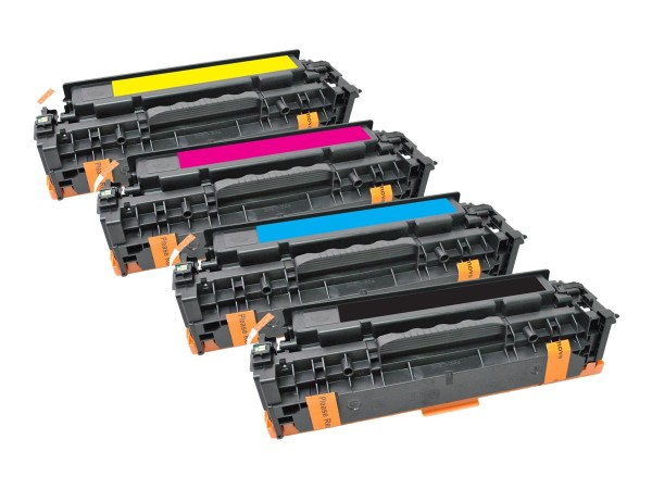 CLOVER FREECOLOR Rainbow Kit 4er Pack Schwarz, Gelb, Cyan, Magenta Tonerpatrone