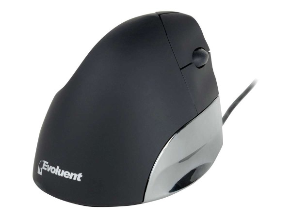 BAKKERELKHUIZEN Evoluent VerticalMouse Standard, für Rechtshänder, USB, sch BNEEVSR