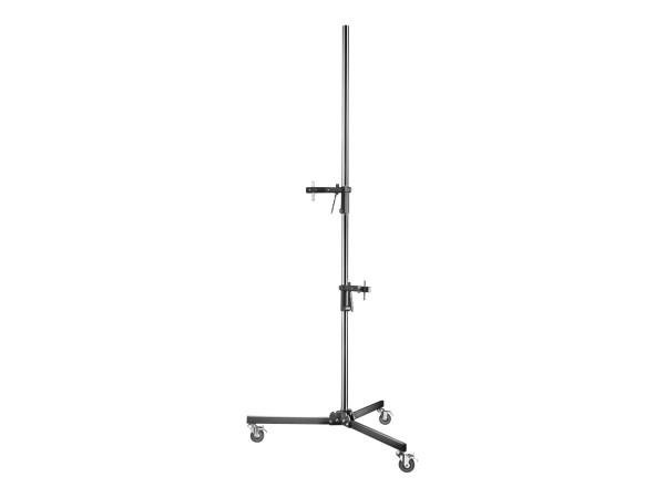 WALSER WALIMEX pro Roll-Stativ, 223cm, mit 2 Klemmhaltern
