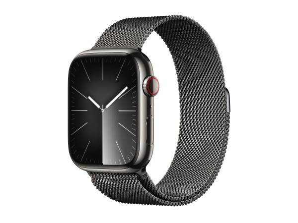 APPLE Watch Series 9 GPS + Cellular 45mm Graphite Stainless Steel Case with MRMX3QF/A