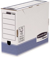 Fellowes BANKERS BOX SYSTEM Archiv-Schachtel, blau, (B)150mm