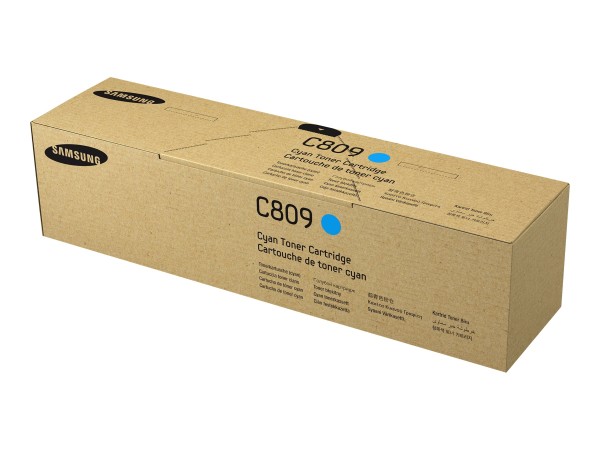 SAMSUNG CLT C809S Cyan Tonerpatrone (SS567A) SS567A
