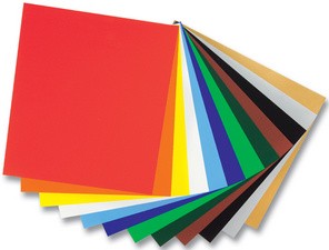 folia Glanzpapier-Bastelheft, 230 x 250 mm, 12 Blatt