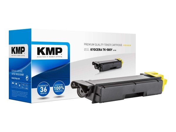 KMP K T51 Gelb Tonerpatrone 2892,0009