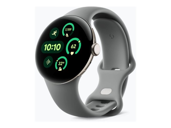 GOOGLE GOOGLE Pixel Watch 3 (gold, 41mm, WiFi, LTE, Sportarmband in Hazel)