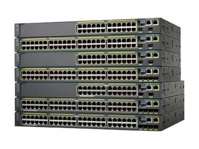 CISCO SYSTEMS CATALYST 2960-SF 24 FE, 2 X SF WS-C2960S-F24TS-S