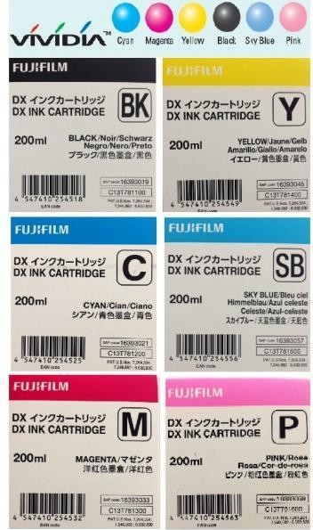 FUJIFILM FUJIFILM DX Ink Cartridge 200 ml skyblue
