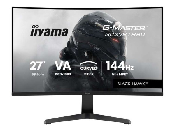 IIYAMA GC2781HSU-B1 G-Master Black Hawk 68,58cm (27") GC2781HSU-B1