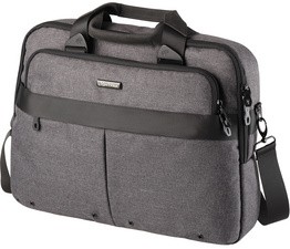 LIGHTPAK Notebook-Tasche WOOKIE, Polyester, grau