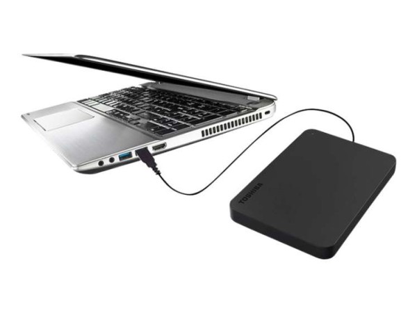 TOSHIBA Canvio Basics 1TB - Schwarz HDTB410EK3AA