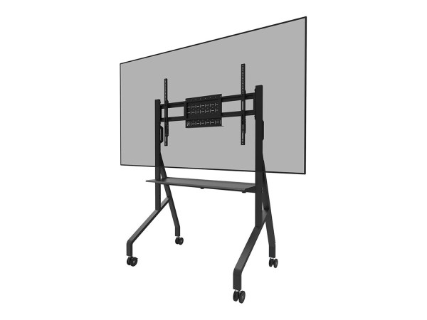 NEOMOUNTS mobiler Bodenständer für 55-86" Bildschirme - Schwarz Max. 76KG FL50-525BL1
