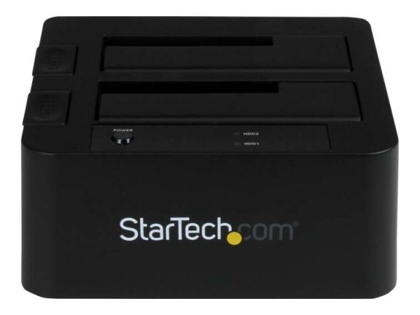 STARTECH.COM 2-fach USB 3.0/eSATA Festplatten Dockingstation mit UASP für 6 SDOCK2U33EB