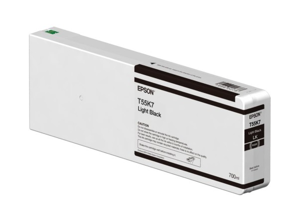 EPSON Singlepack Light Black T55K700 UltraChrome HDX/HD C13T55K700