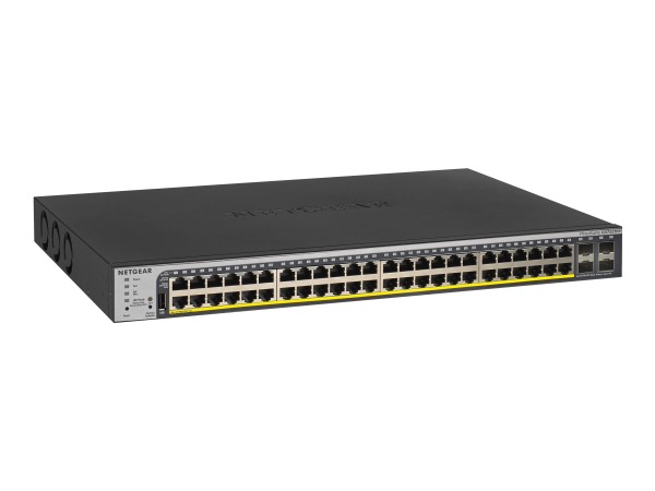 NETGEAR 52-Port Gigabit PoE+ Smart Managed Switc GS752TPP-100EUS