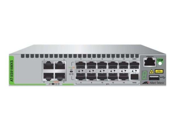 ALLIED TELESIS AT XS916MXS - Switch - L2+ - verwaltet - 4 x 100/1000/10000 AT-XS916MXS-50
