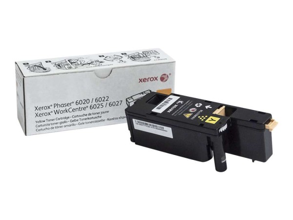 XEROX WorkCentre 6027 Gelb Tonerpatrone 106R02758