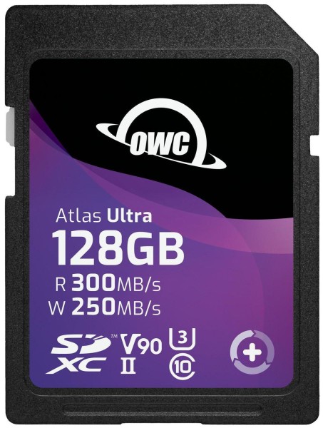 OWC OWC Atlas Ultra SDXC V90 UHS-II Memory Card 128GB