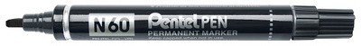 Pentel Permanent-Marker N60, rot, Keilspitze