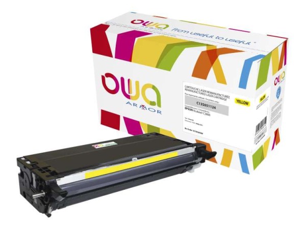 OWA Gelb wiederaufbereitet Tonerpatrone K15920OW