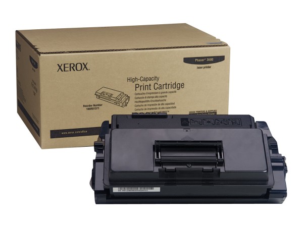 XEROX Phaser 3600 Schwarz Tonerpatrone 106R01371